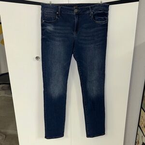 Kut from the Kloth Dark Blue Boyfriend Jeans